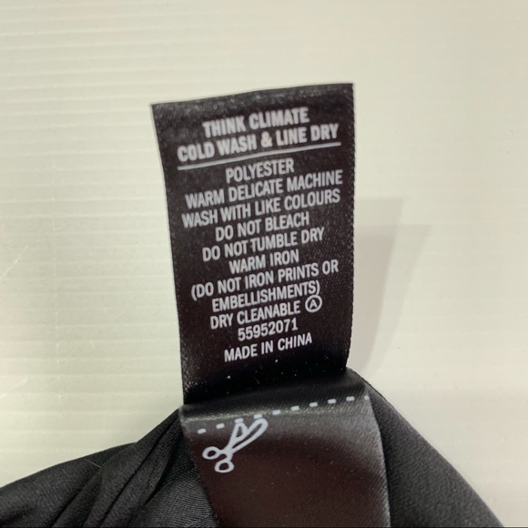 Dannii Minogue Black Jumpsuit Petite Size 4 - Picture 7 of 7